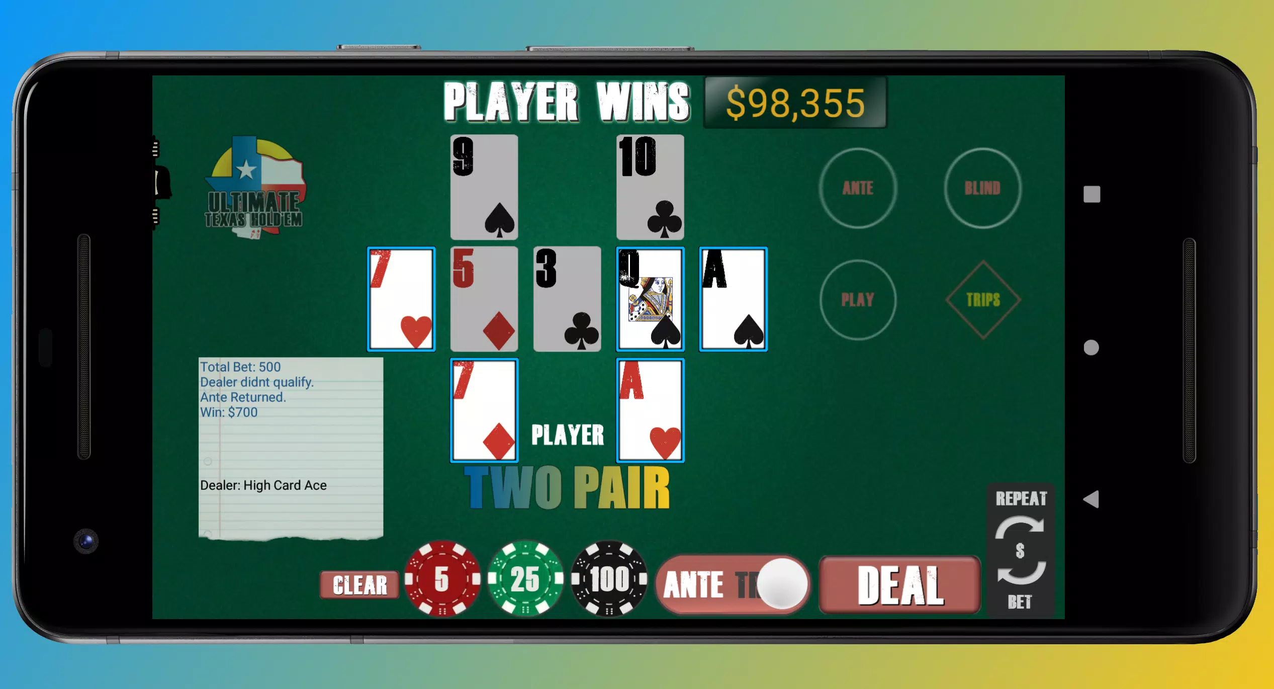 Texas Ultimate Holdem Screenshot 1