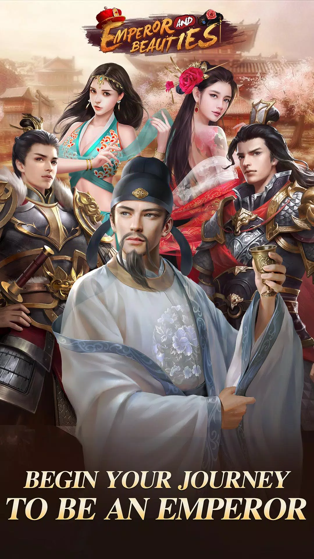 Emperor and Beauties 스크린샷 1