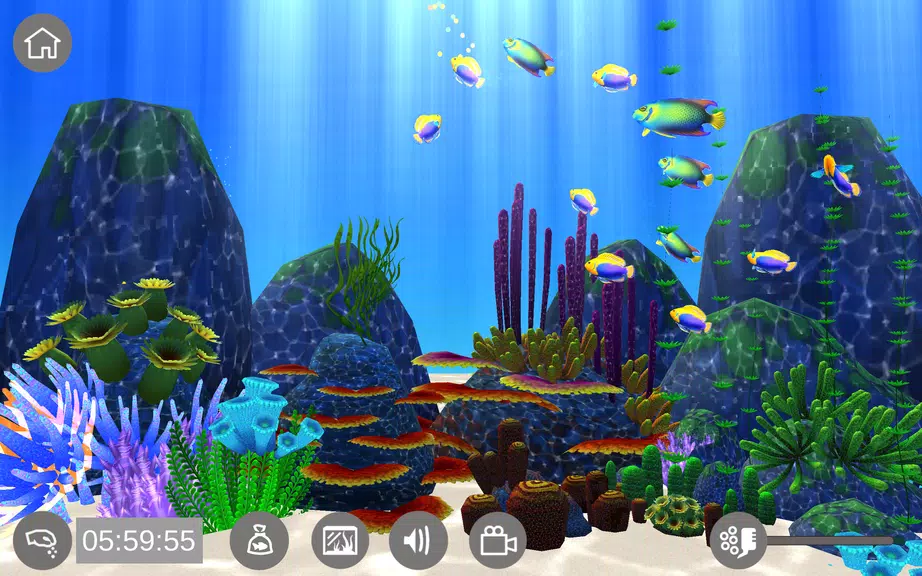 Aquarium Sim Captura de tela 1