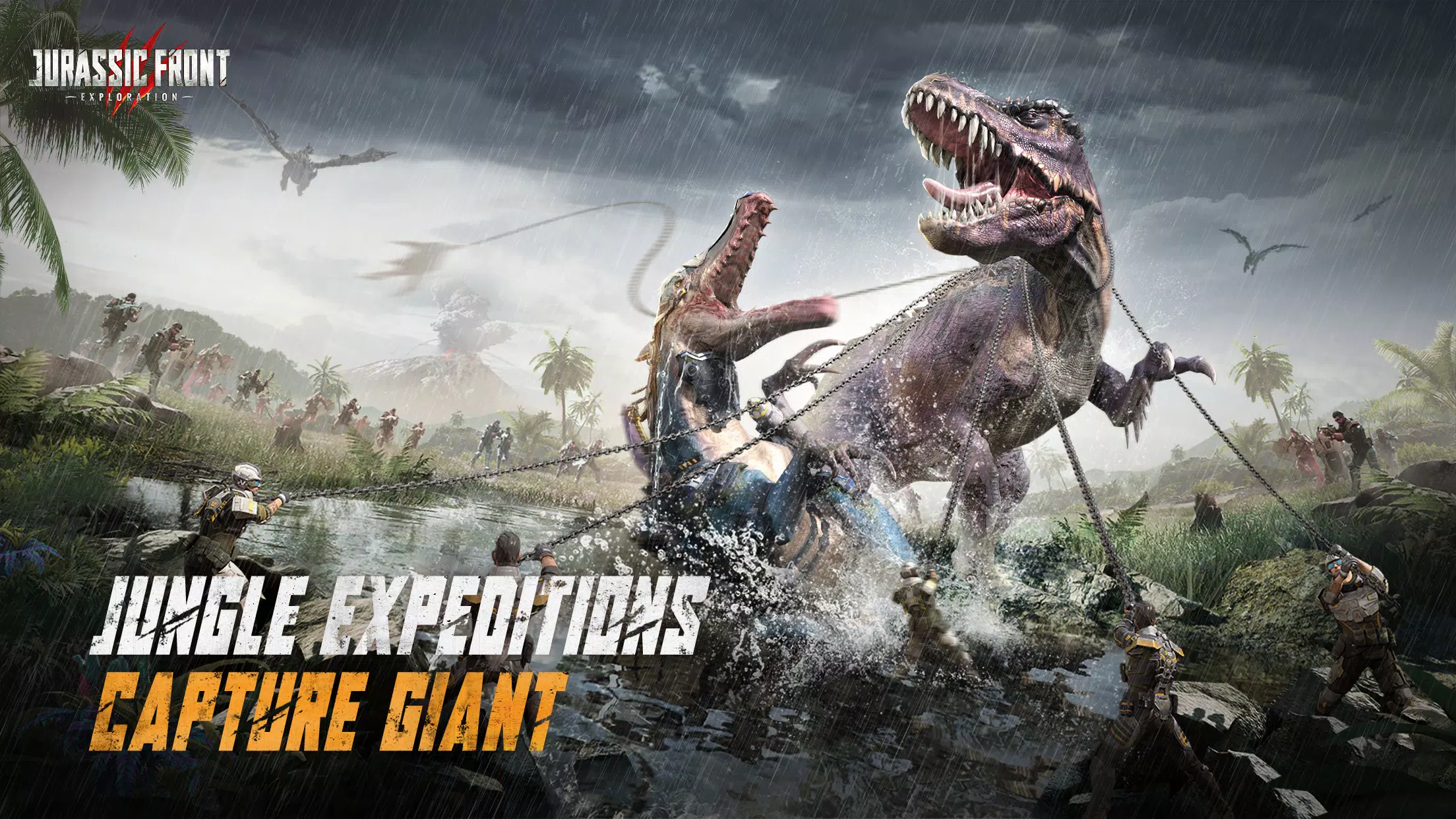 Jurassic Front: Exploration Ảnh chụp màn hình 3