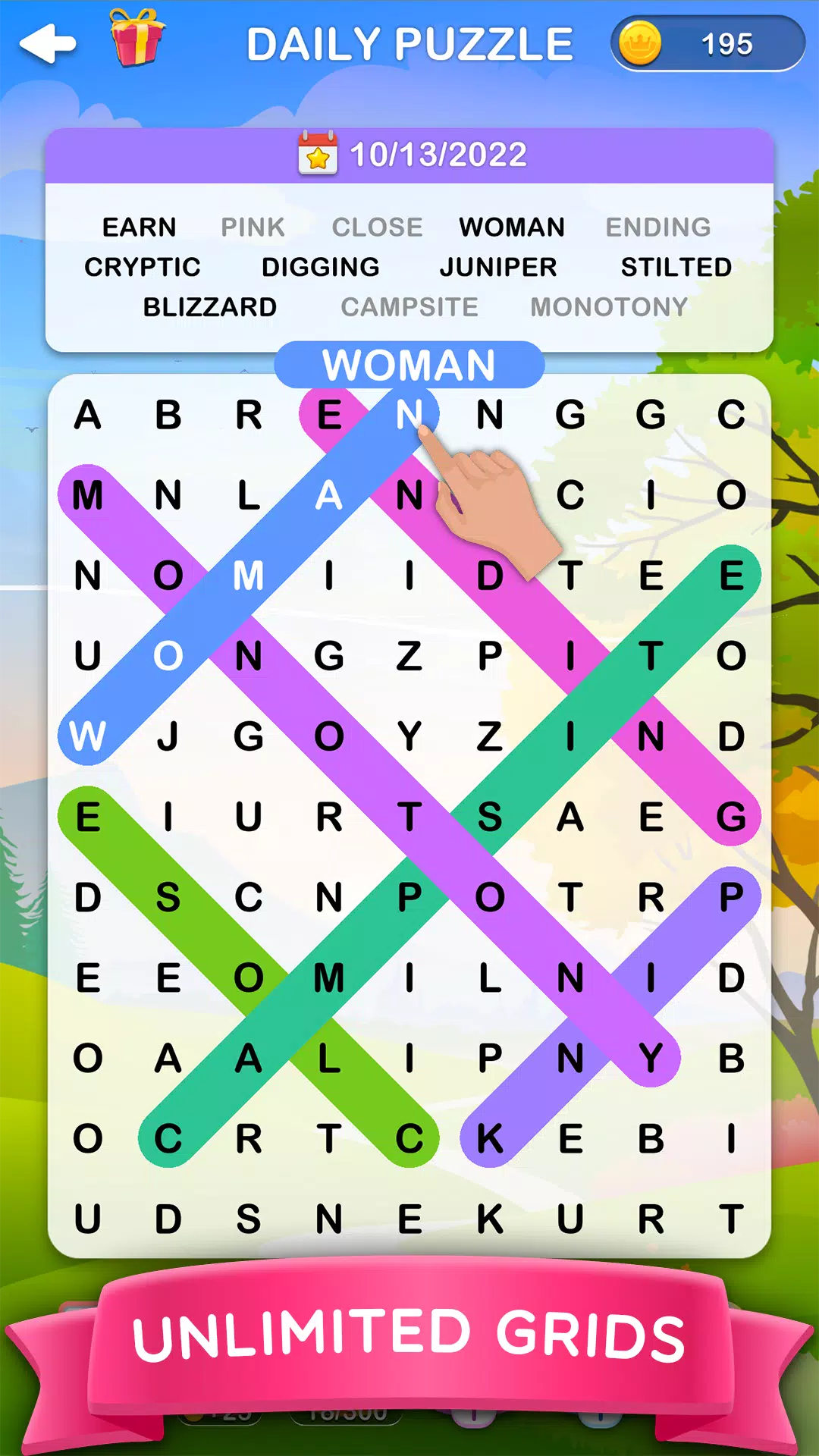 Word Search 2 Captura de tela 3