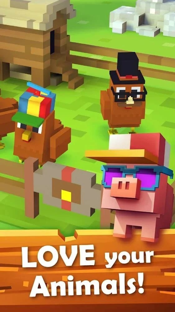 Blocky Farm Captura de pantalla 2