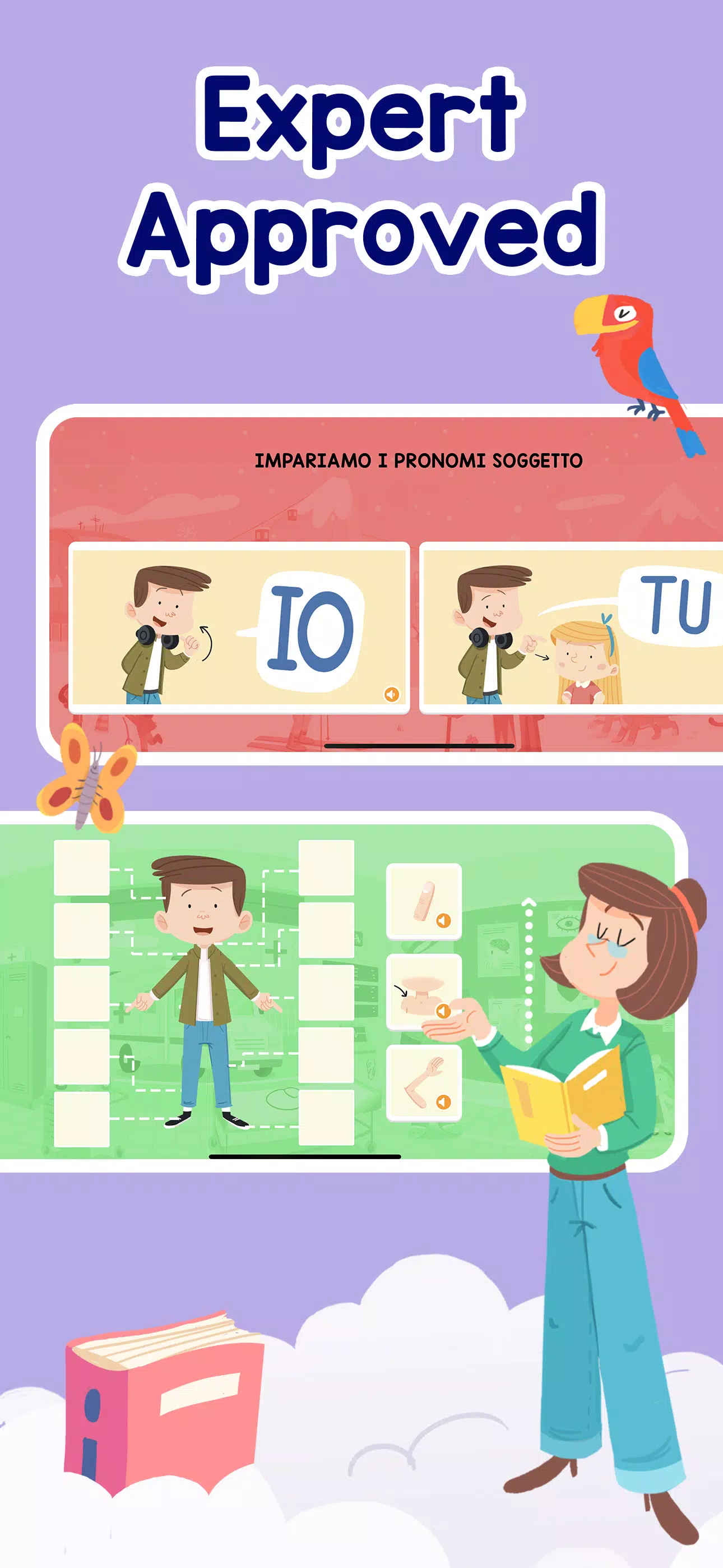 LANGUAKIDS: Italian for kids স্ক্রিনশট 4