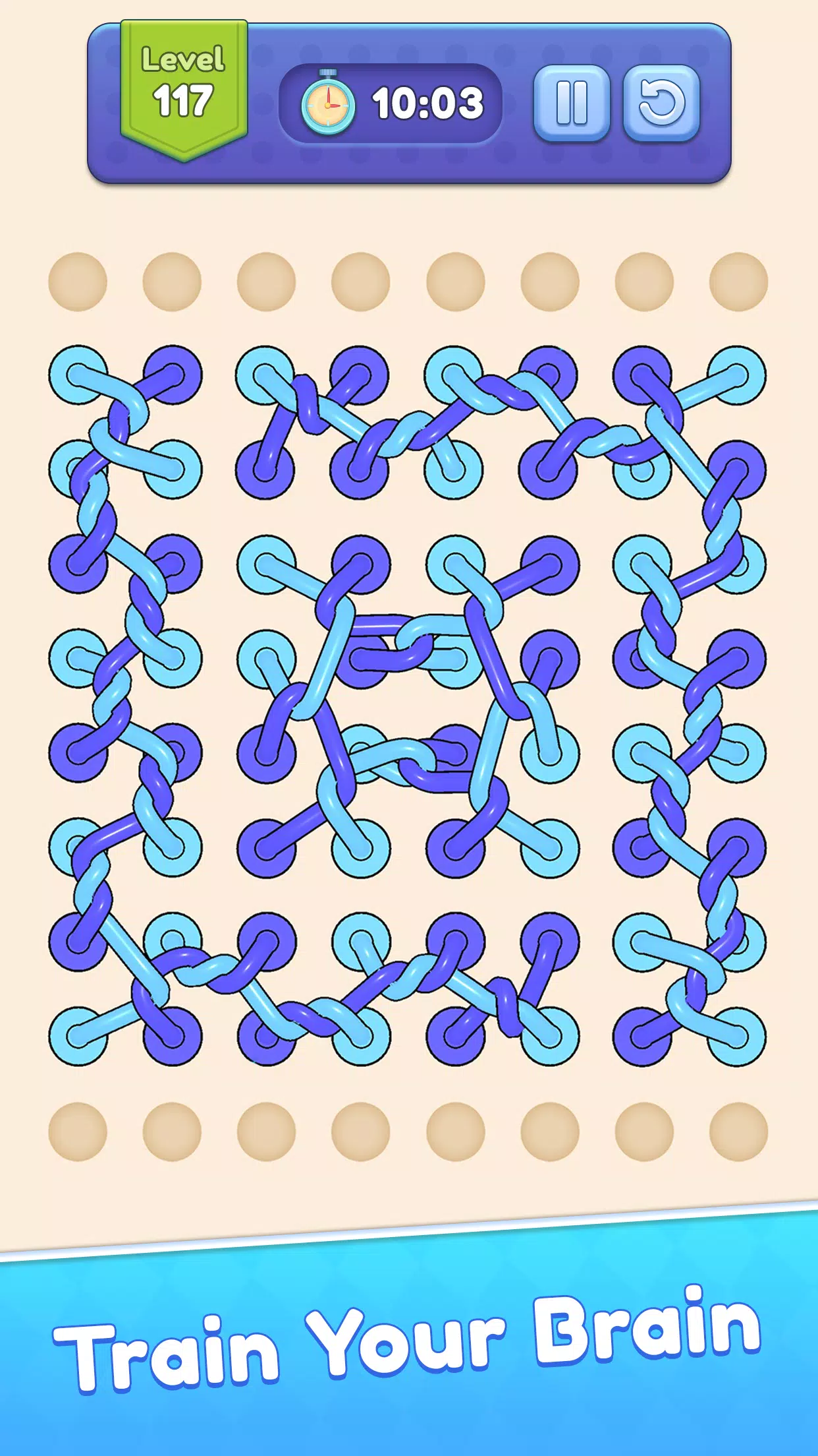 Tangle Out: Rope Puzzle Скриншот 3