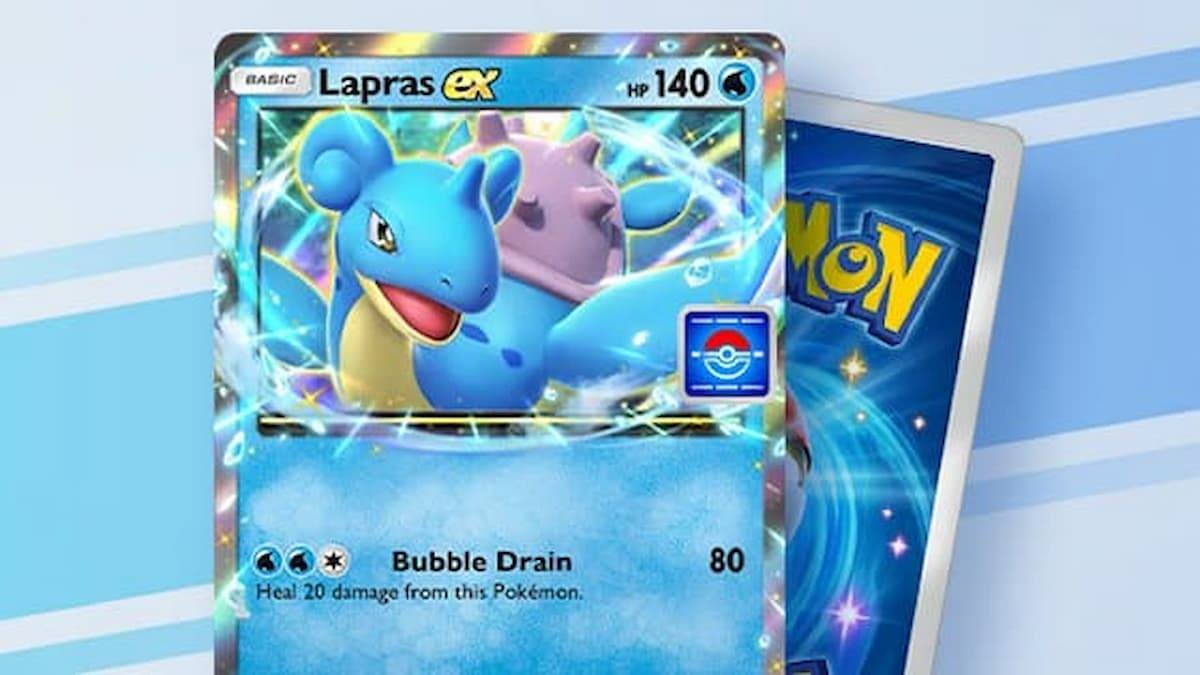 Pokémon TCG: ปลดล็อคคู่มือกิจกรรม Pocket Lapras EX แล้ว