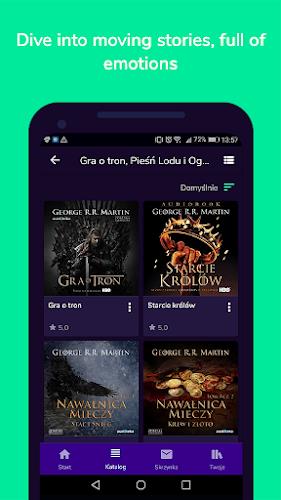 Audioteka: Audiobooks& Podcasts Ekran Görüntüsü 3