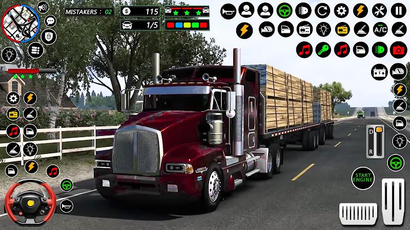 US Cargo Truck Simulator Games Скриншот 2