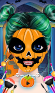 Maquiagem de Halloween fofa Captura de tela 2