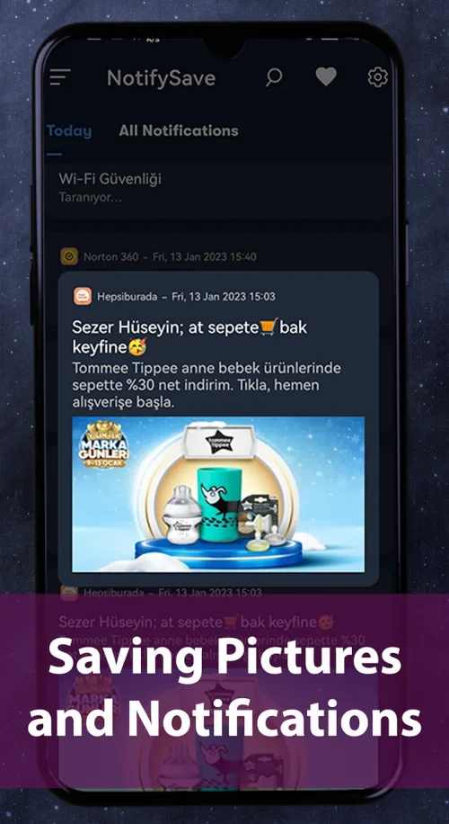 NotifySave Pro Screenshot 1