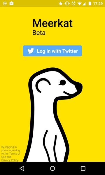 Meerkat Unofficial Captura de pantalla 2