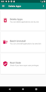 Delete apps - Uninstall apps Captura de tela 1