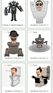 How to draw skibibi toilet Tangkapan skrin 1