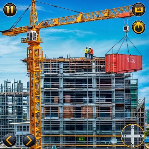 Tower Crane Operator Simulator ဖန်သားပြင်ဓာတ်ပုံ 2