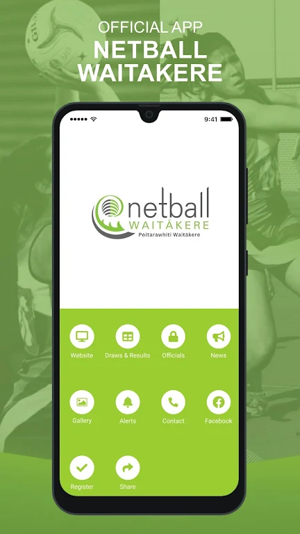 Netball Waitakere Ảnh chụp màn hình 1