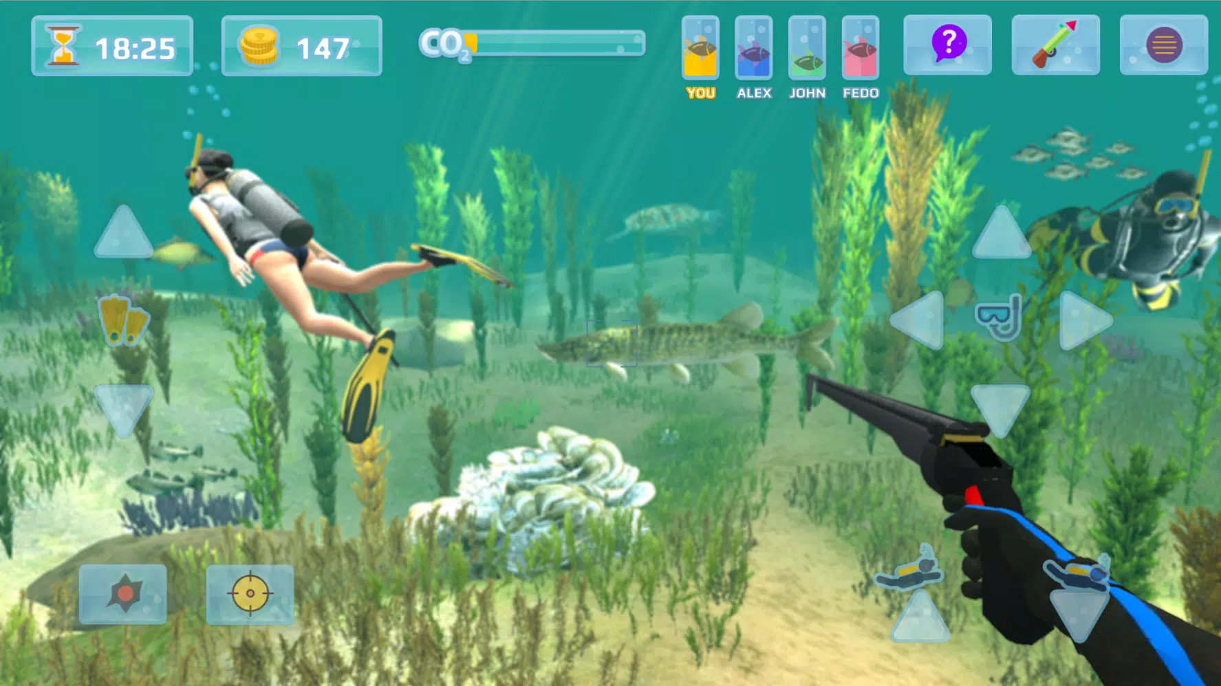 Hunter underwater spearfishing應用截圖第1張