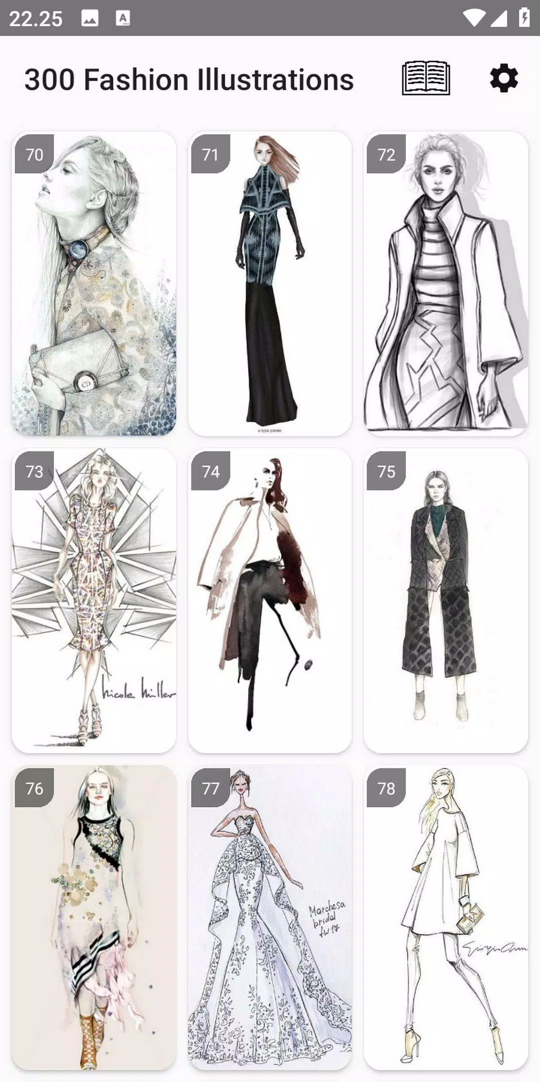 300 Fashion Illustrations應用截圖第4張