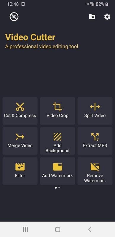 Video Cutter & Video Editor Ảnh chụp màn hình 3