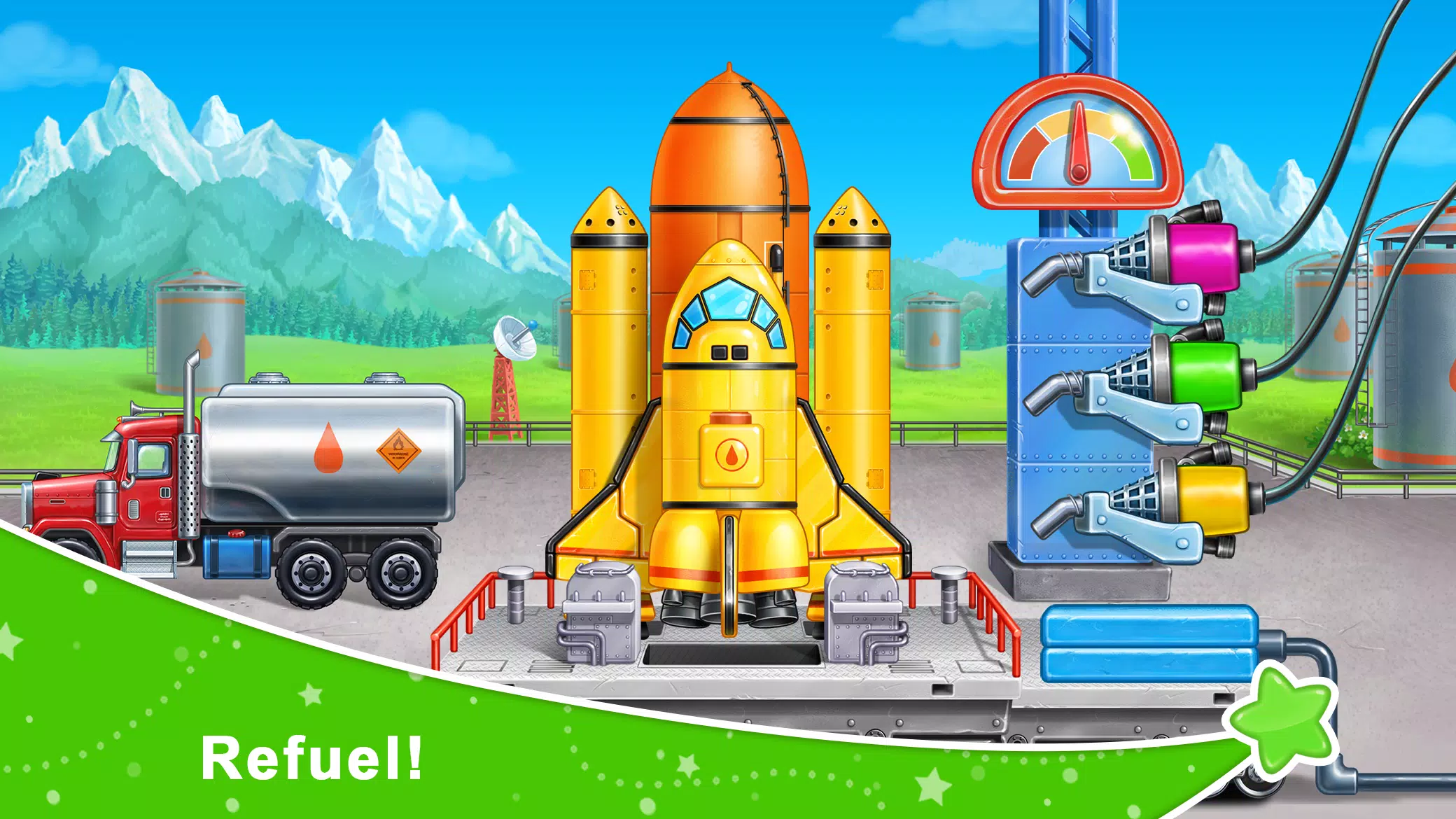 Schermata Rocket 4 space games Spaceship 2