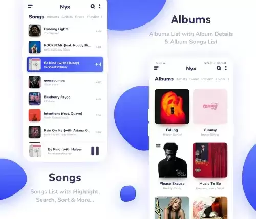 Nyx Music Player স্ক্রিনশট 2