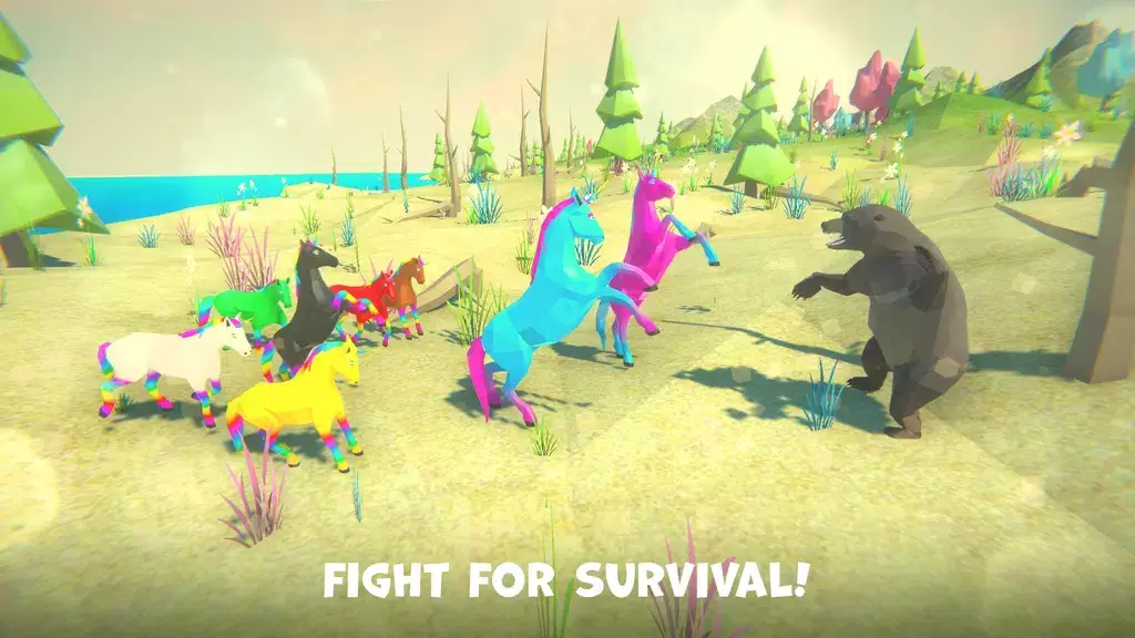 Unicorn Family Simulator ภาพหน้าจอ 4