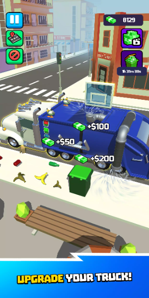 Garbage Truck 3D ဖန်သားပြင်ဓာတ်ပုံ 2