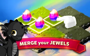 Merge Jewels: Gems Merger Game Captura de pantalla 1