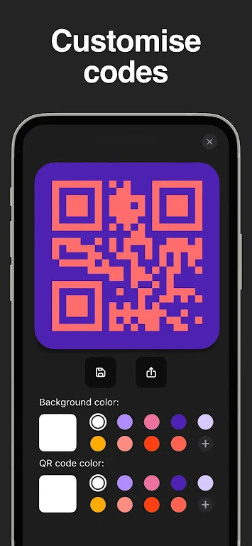 QR code Scanner & Creator স্ক্রিনশট 2