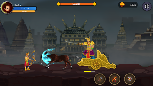 Little Archer - Ramayan Game Captura de pantalla 1