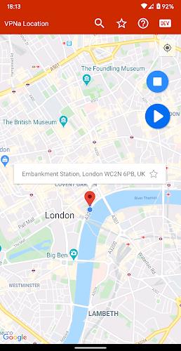 VPNa - Fake GPS Location Go स्क्रीनशॉट 3