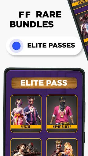 FFF FF Skin Tool, Elite Pass Ảnh chụp màn hình 1