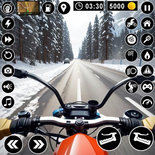 Bike Racing 3D: Moto Bike Game Ảnh chụp màn hình 1