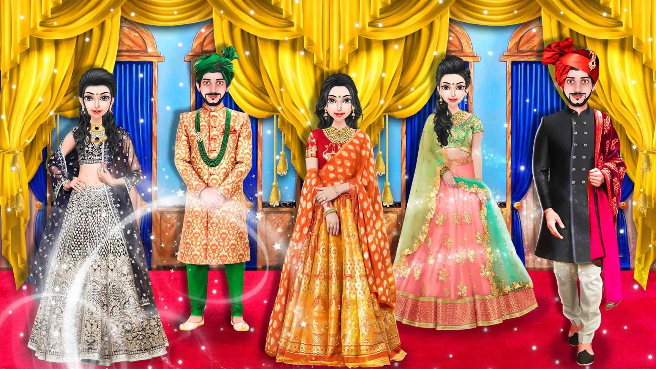 Wedding Fashion Makeup Dressup Capture d'écran 3