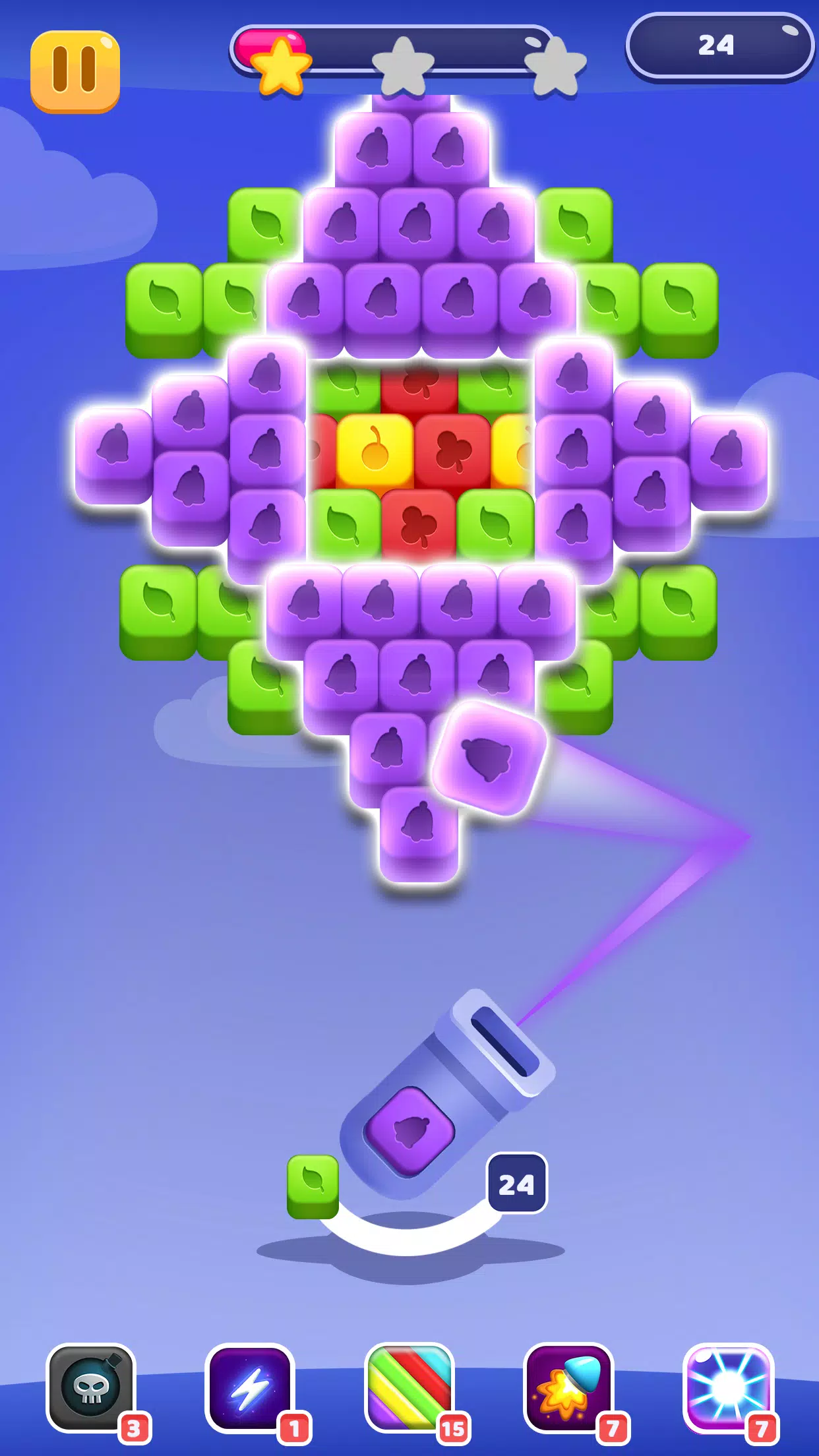 Bubble Shooter Rainbow 2024 ဖန်သားပြင်ဓာတ်ပုံ 2