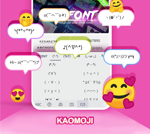 Kika Keyboard - 表情符号键盘，贴纸，GIF应用截图第4张