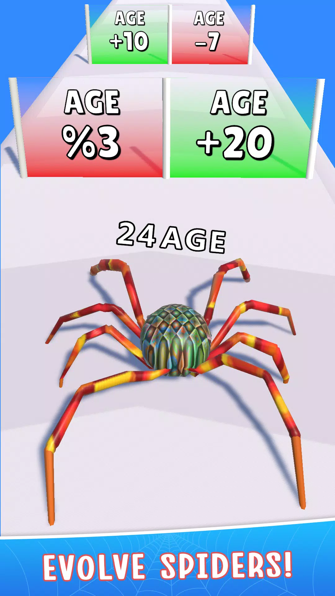 Spider Run: Spider Evolution 스크린샷 1