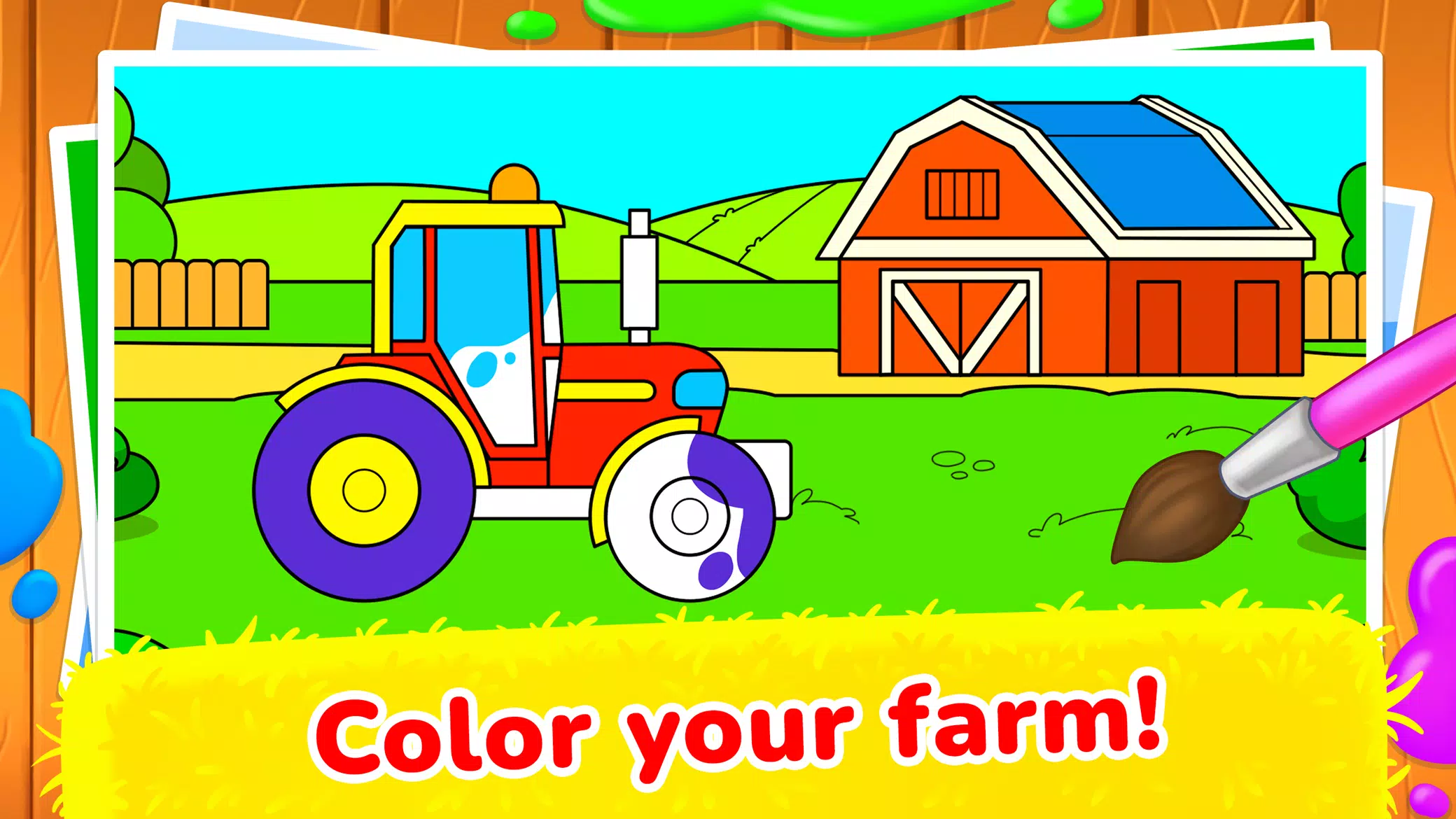 Schermata Animal game! Kids little farm! 4