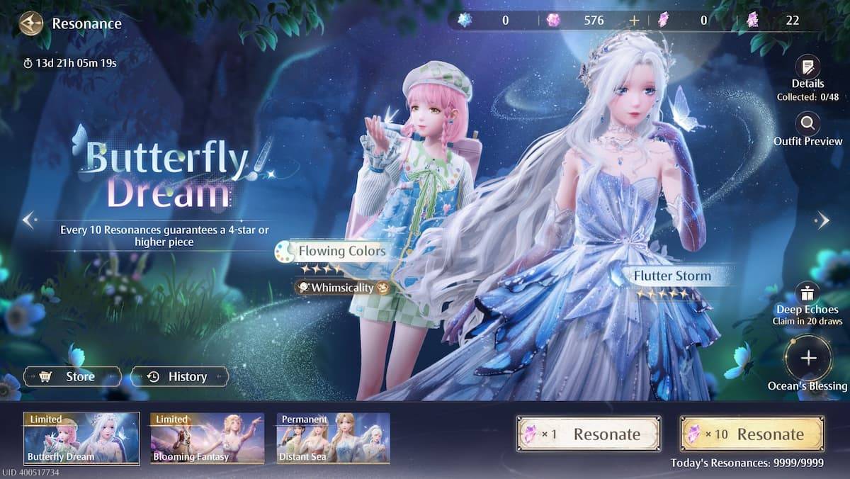 Infinity Nikki Gacha & Lite System