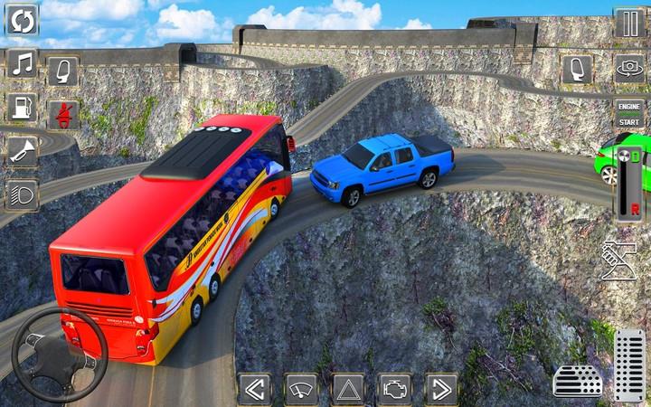 Uphill Offroad Bus Simulator Tangkapan skrin 3