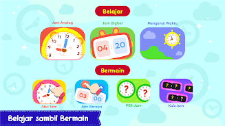 Belajar Jam & Waktu ဖန်သားပြင်ဓာတ်ပုံ 2