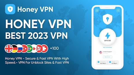 Honey VPN - Fast & Secure应用截图第1张