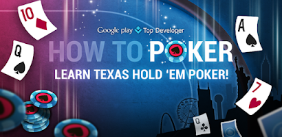 Learn How To Play Texas Poker Ekran Görüntüsü 1