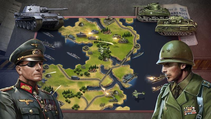 WW2: World War Strategy Games Captura de pantalla 4