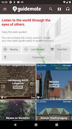 guidemate Audioguide-Plattform Captura de tela 4