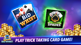 Spades: Bid Whist Classic Game Ekran Görüntüsü 1