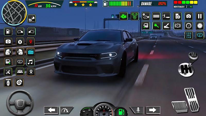 US Car Driving Simulator Game Captura de tela 2