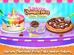 Sweet unicorn cake bakery chef スクリーンショット 1