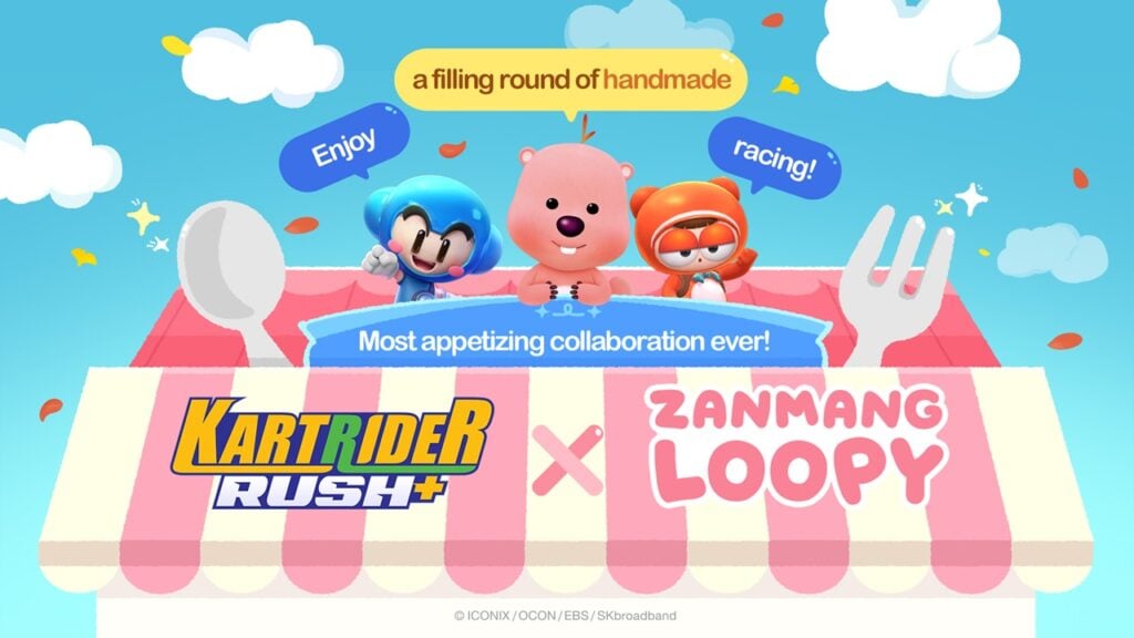 KartRider Rush+ Teams Up with ZanMang Loopy: Exciting Collab Brings Karts and Items