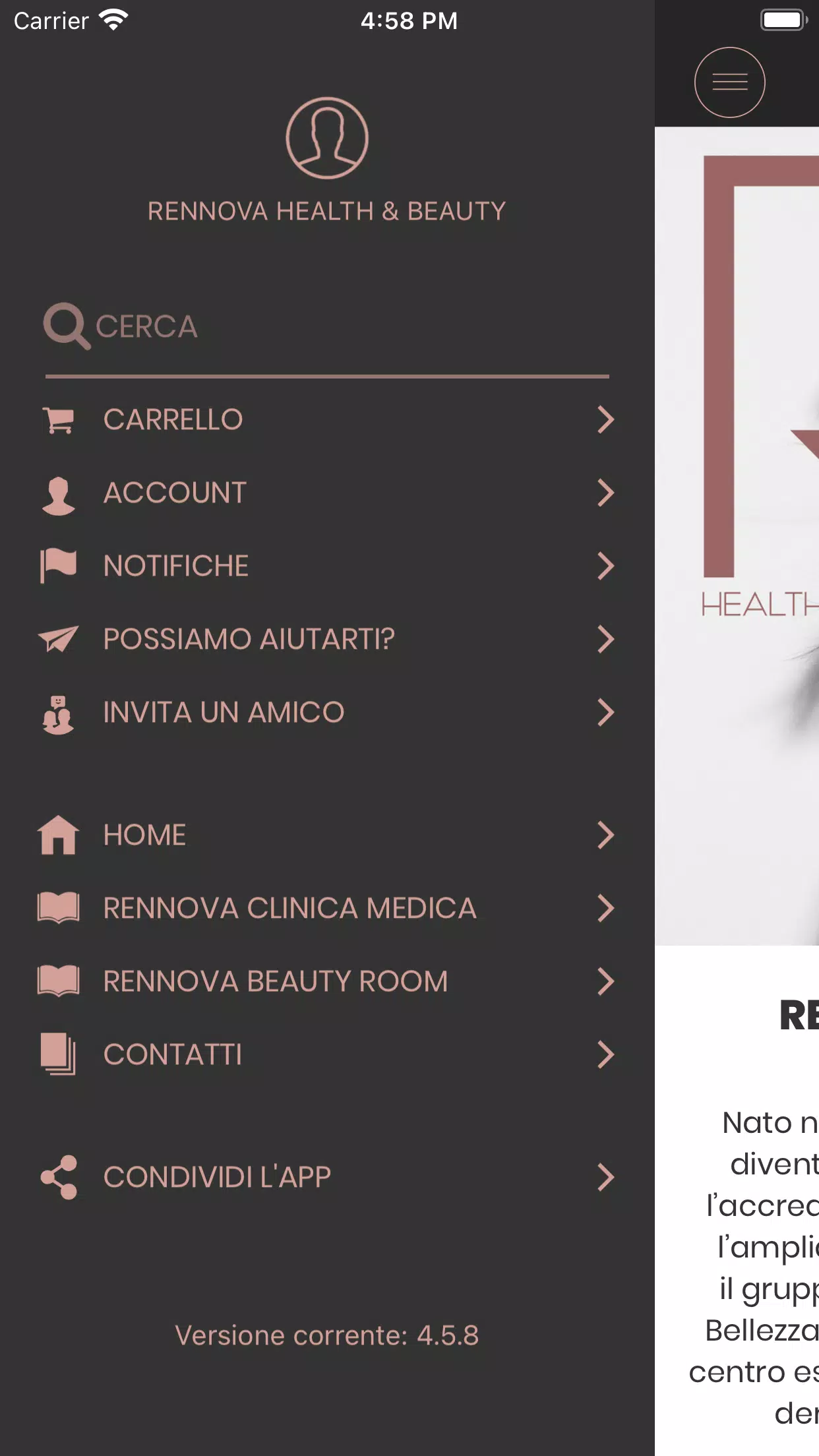 RENNOVA HEALTH & BEAUTY Capture d'écran 3
