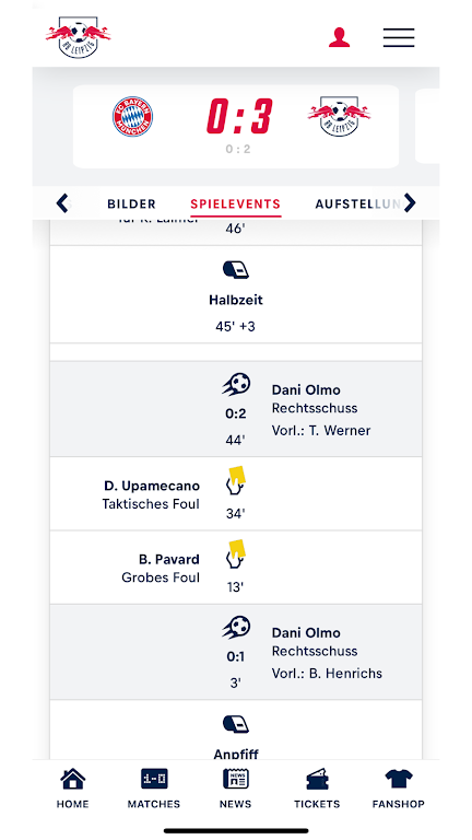 RB Leipzig Tangkapan skrin 3