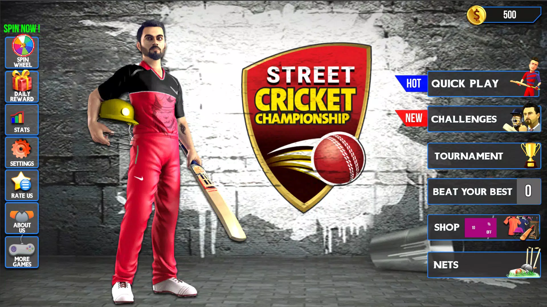 Street Criket-T20 Cricket Game應用截圖第1張